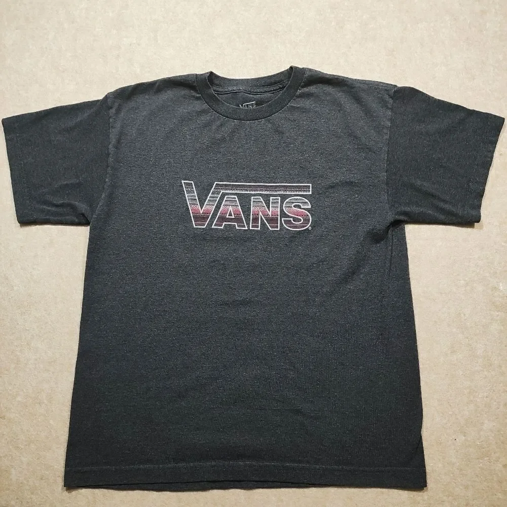 Vans Men's Gray Short Sleeve T-Shirt #2